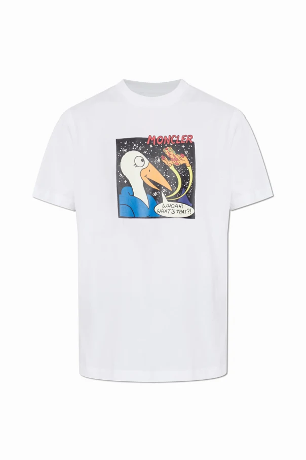 WEISS T-Shirt mit Aufdruck