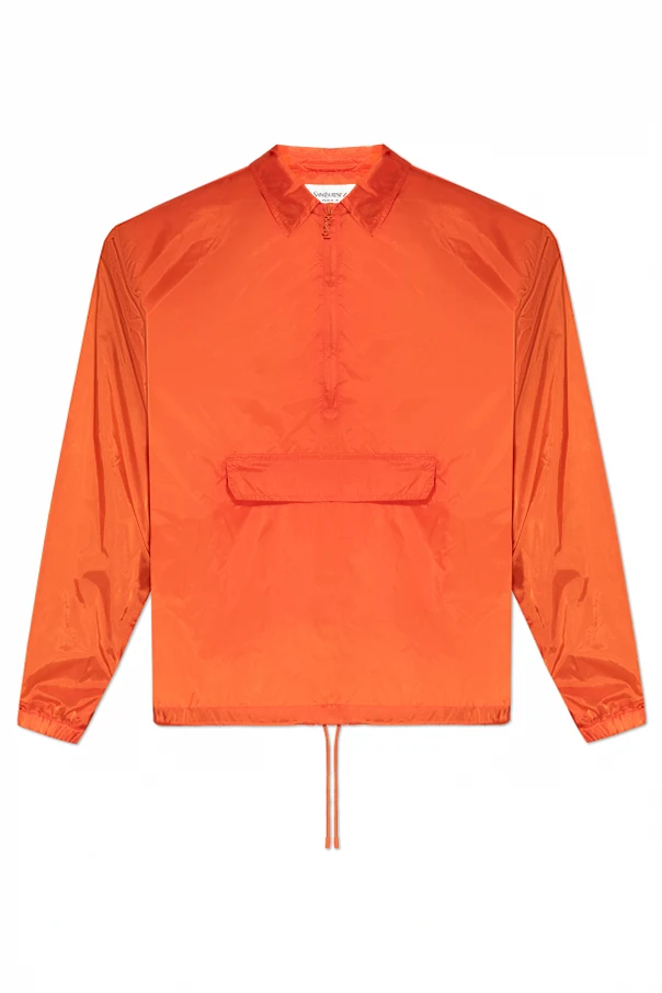 POMARAŃCZOWY Kurtka z kieszenią