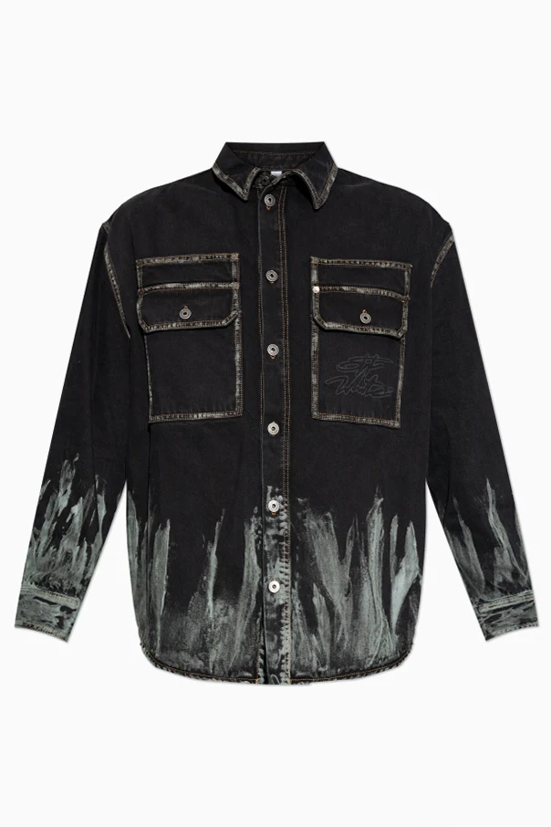 SCHWARZ Jeansjacke im ‘Oversize’-Stil