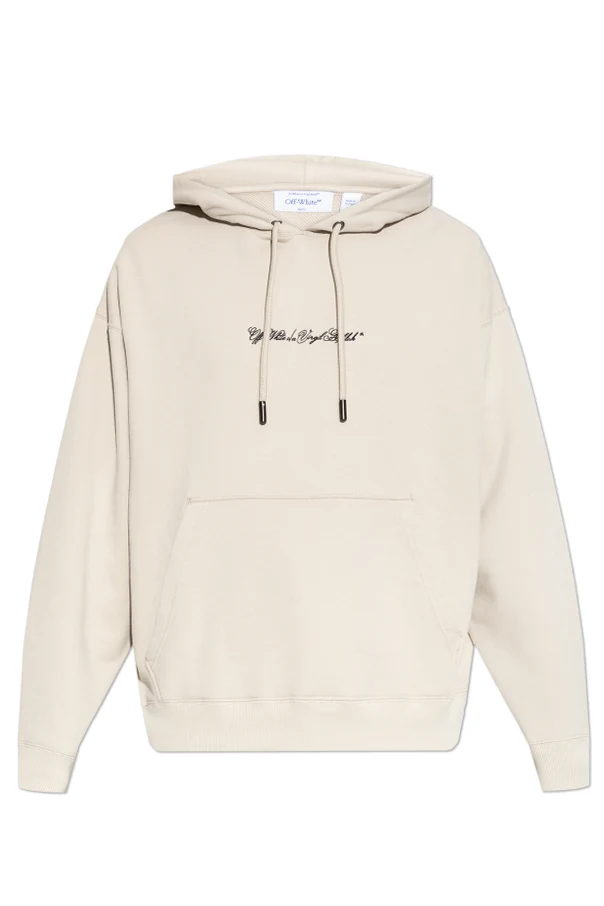 BEIGE Sweatshirt mit aufgesticktem Logo