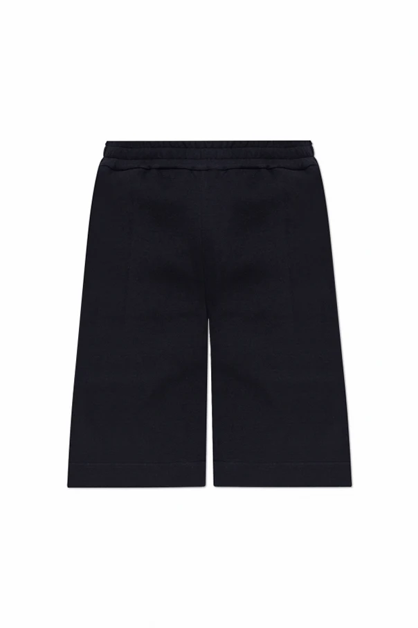 MARINEBLAU Baumwollshorts mit Taschen