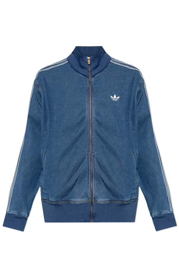 BLAU Jeansbluse