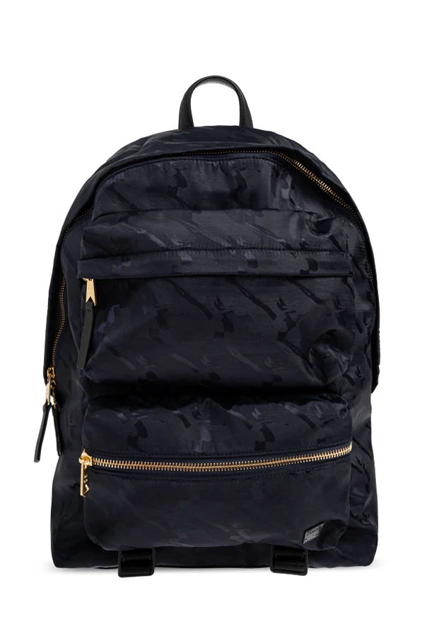 MARINEBLAU Rucksack mit Logo-Patch