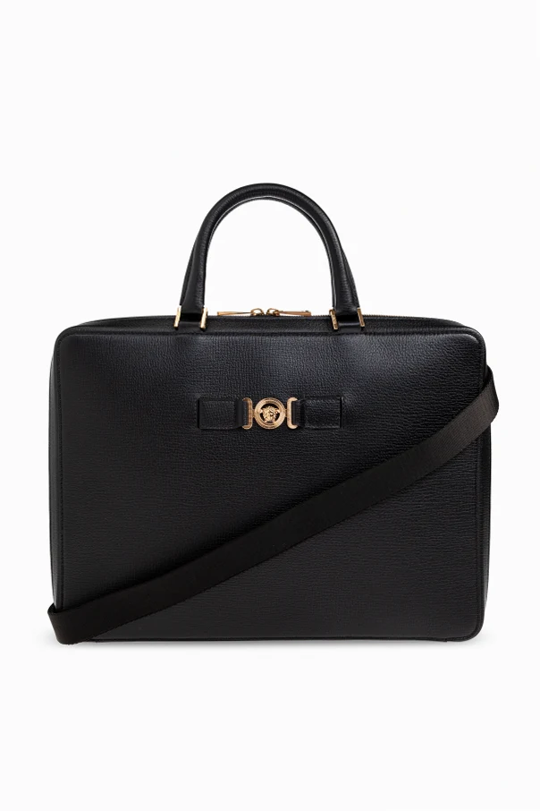 CZARNY Torba do ręki z głową Meduzy