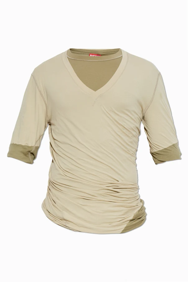 ZIELONY T-shirt ‘T-MOODY-PLAIN’