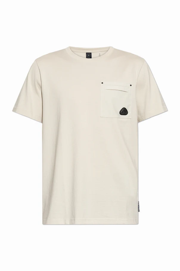 CREME T-Shirt mit Tasche