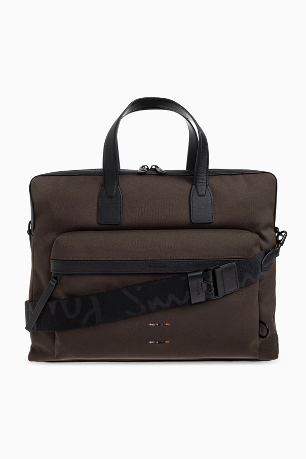 BRĄZOWY Torba na dokumenty