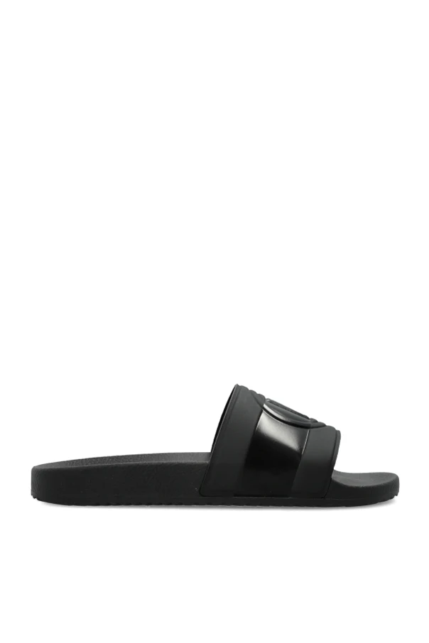 BLACK "Belize" flip-flops