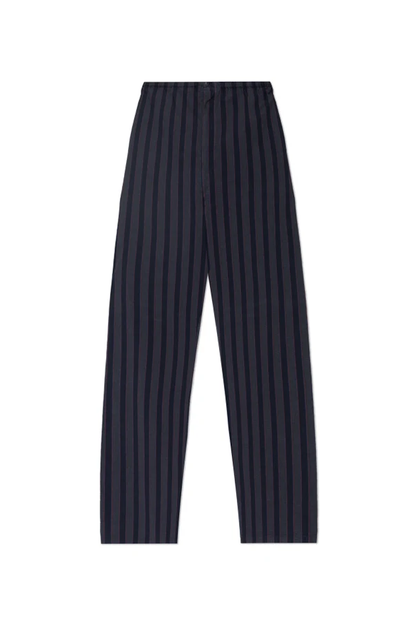 MARINEBLAU Gestreifte Hose