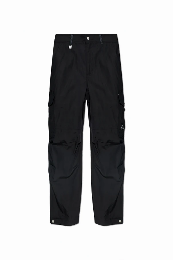 CZARNY Spodnie typu `cargo`