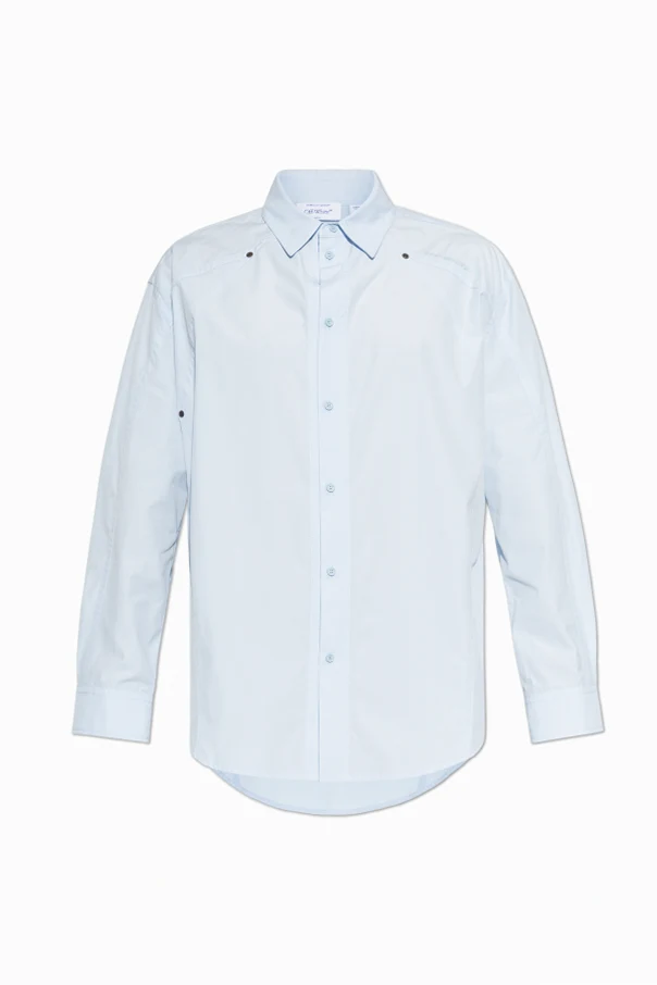 NIEBIESKI Koszula z wyszytym logo