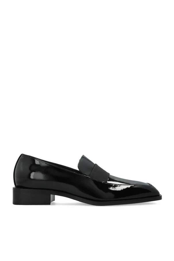 CZARNY Skórzane buty `Lucky`
