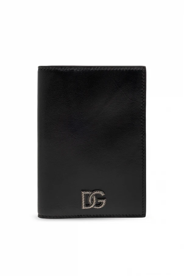 BLACK Leather document holder
