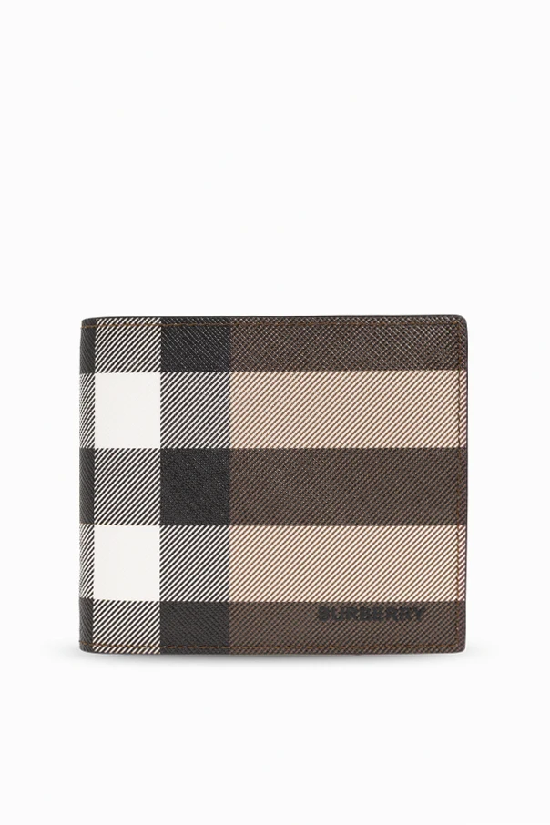 BRAUN Brieftasche mit Logo