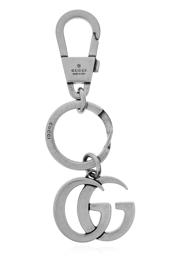 SILVER Keychain with logo