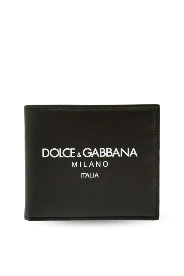 BLACK Wallet with Printed Logo
