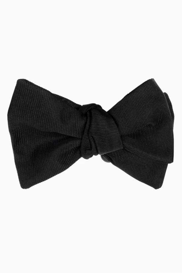 SCHWARZ Silk bow tie