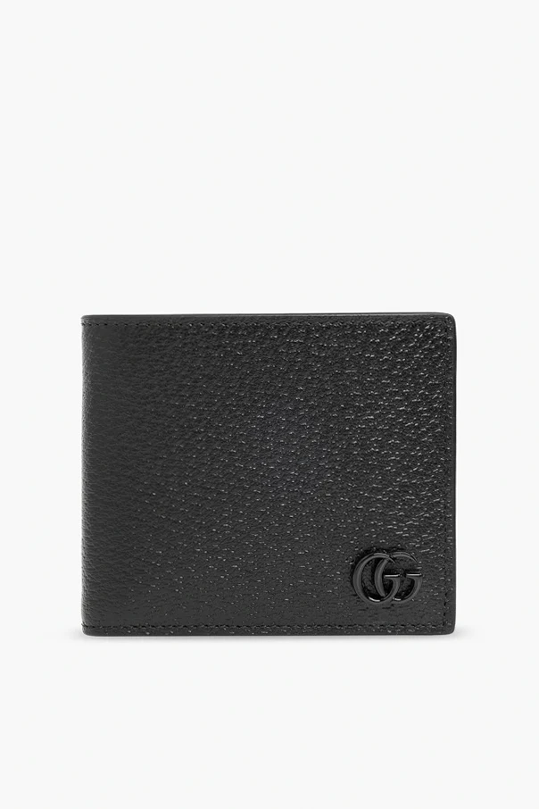 SCHWARZ Leather wallet with logo