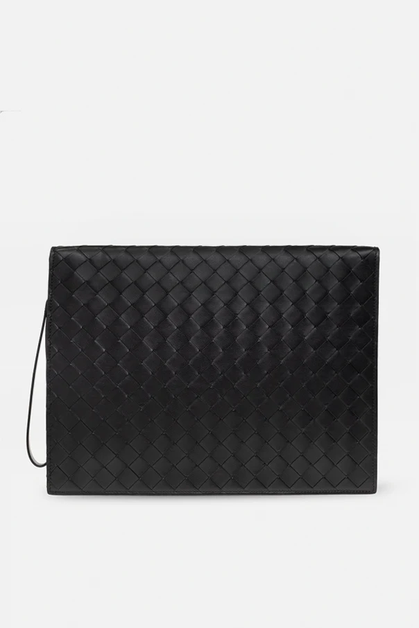 BLACK ‘Classic Intrecciato Medium’ document case