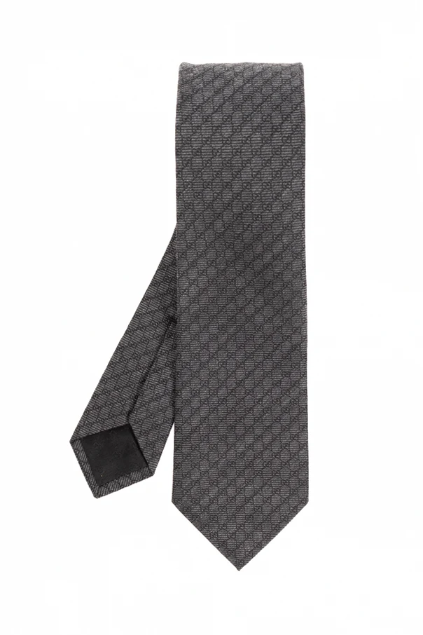 GRAU Tie with monogram