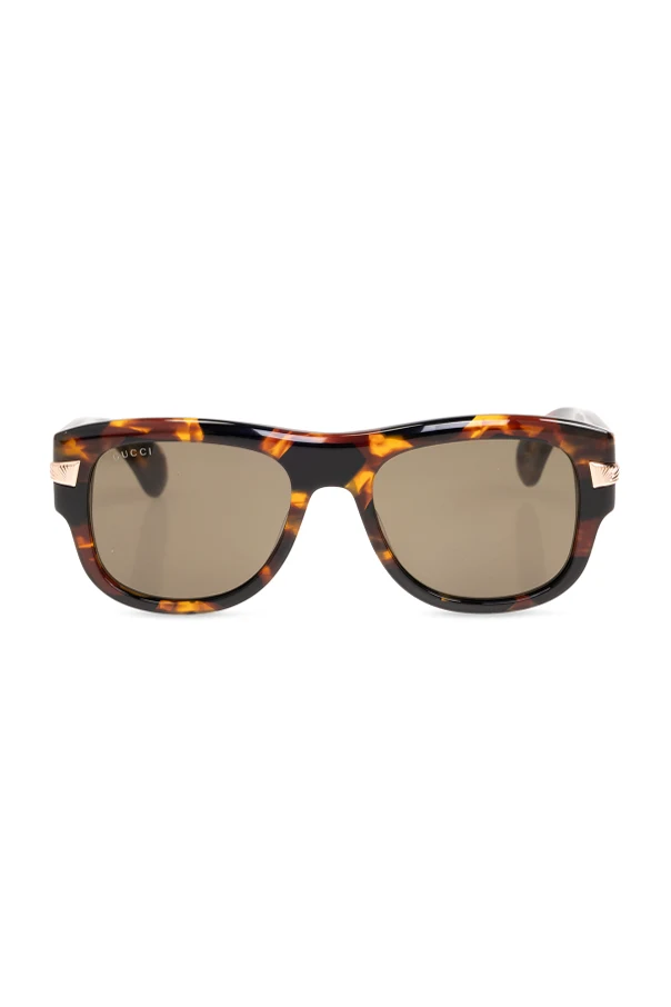 BRAUN Logo-engraved sunglasses