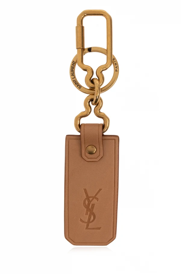 beige Keychain