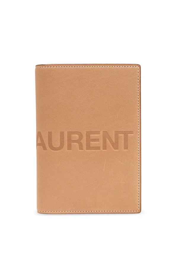 beige Passport Case