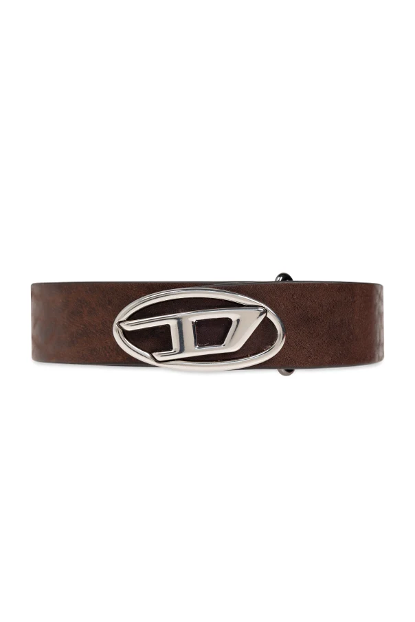 BRĄZOWY Pasel z logo `B-1DR-LAYER`