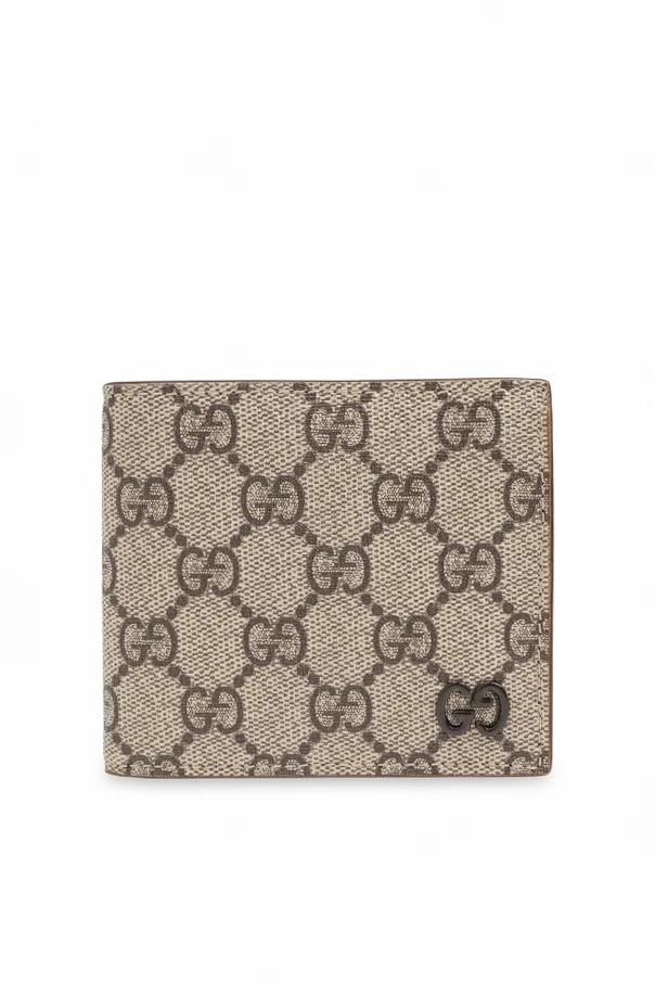 BEIGE Brieftasche aus GG Canvas Leinen