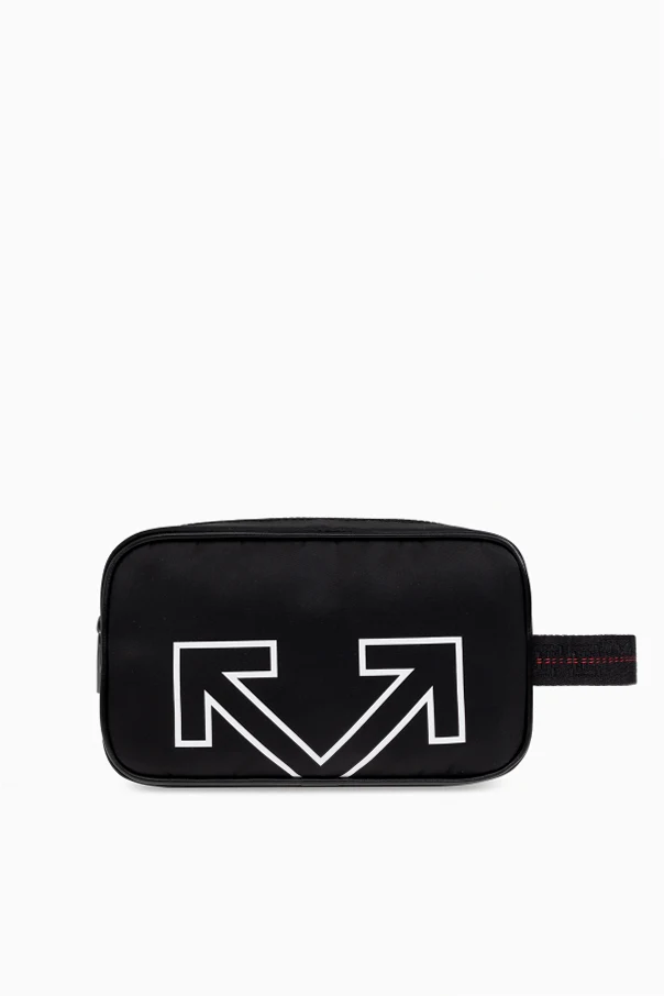 BLACK Cosmetic bag with logo