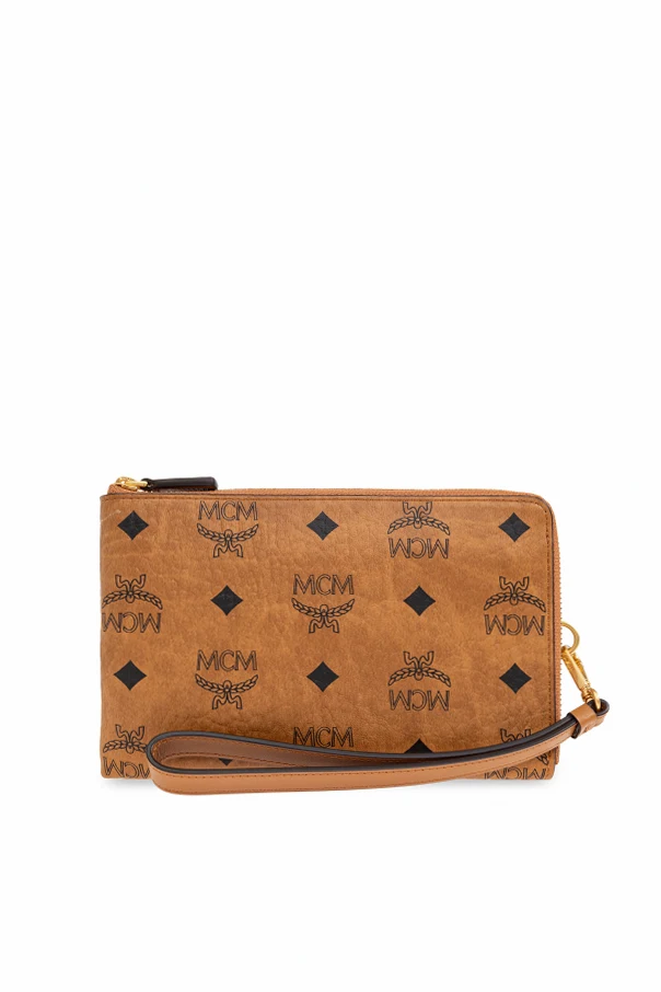 BROWN Wallet with monogram