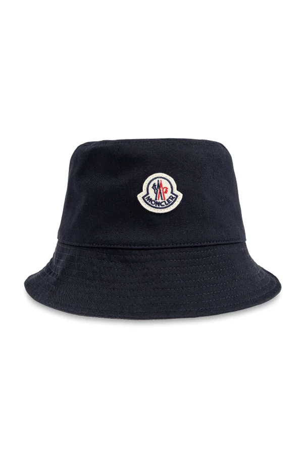 MARINEBLAU Hut mit Logo-Patch
