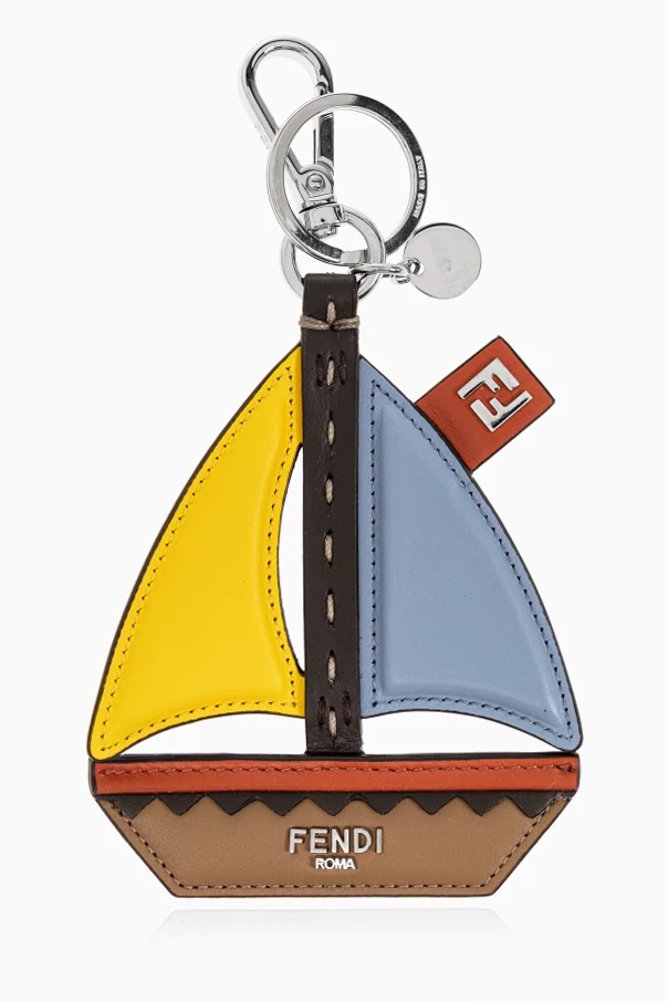 MULTICOLOUR Boat-shaped keychain