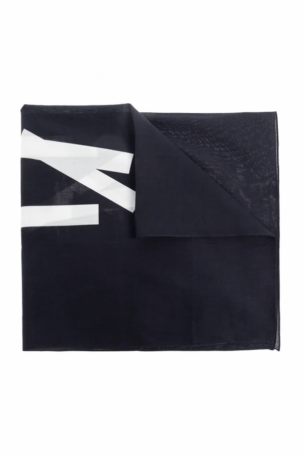 SCHWARZ Halstuch mit Logo