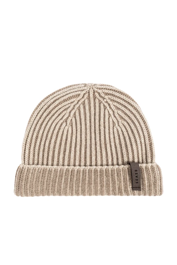 beige Cashmere hat