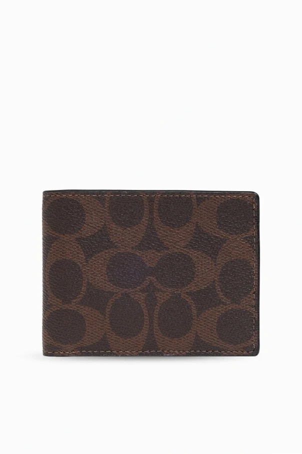 BRAUN Brieftasche mit Logo