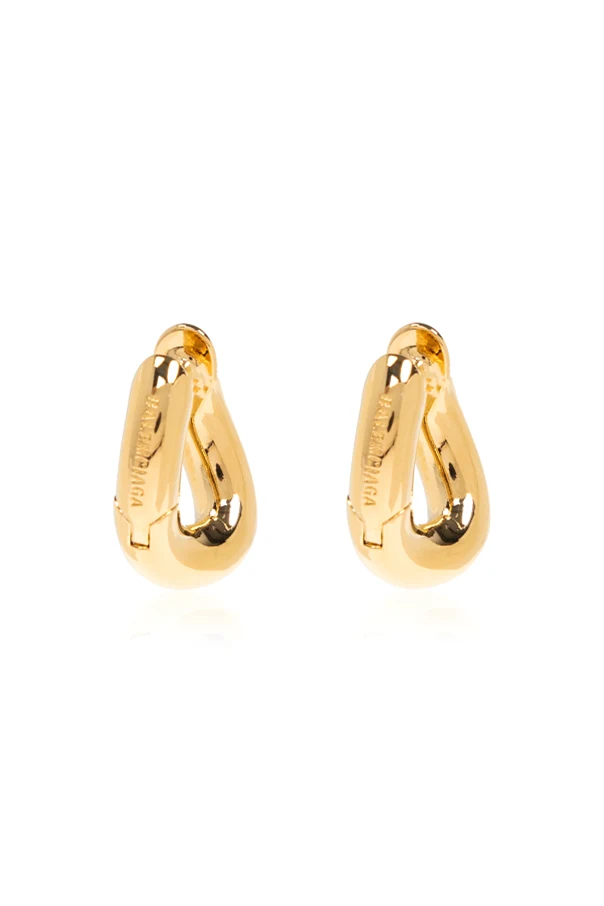 GOLD Brass Earrings