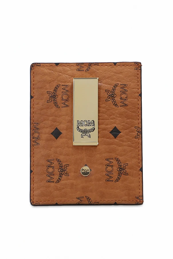 BROWN Card case with clip