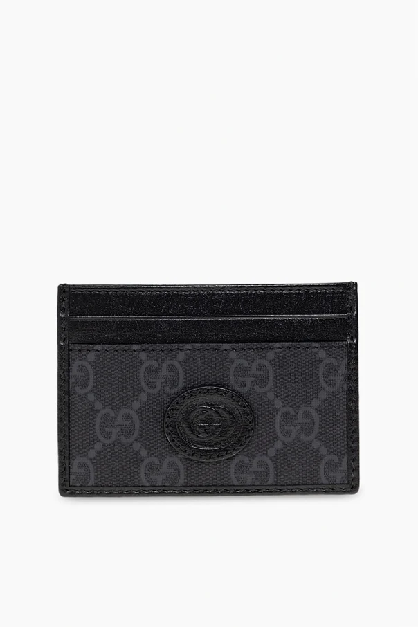 MARINEBLAU Card holder with logo