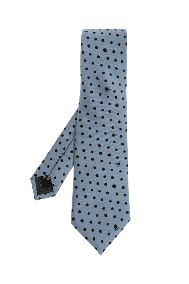 BLAU Seidenkrawatte
