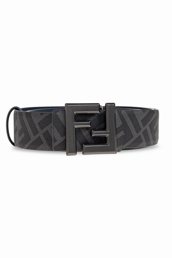 SZARY Pasek z monogramem