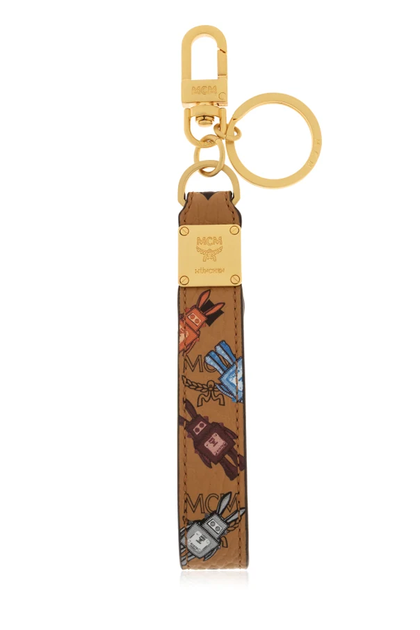 BRĄZOWY Brelok z kolorowym nadrukiem