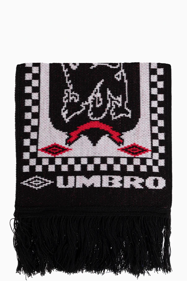 BLACK Scarf with fringes