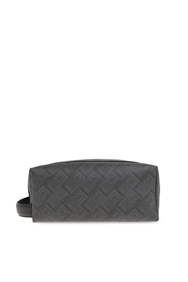 GREY Monogrammed cosmetic bag