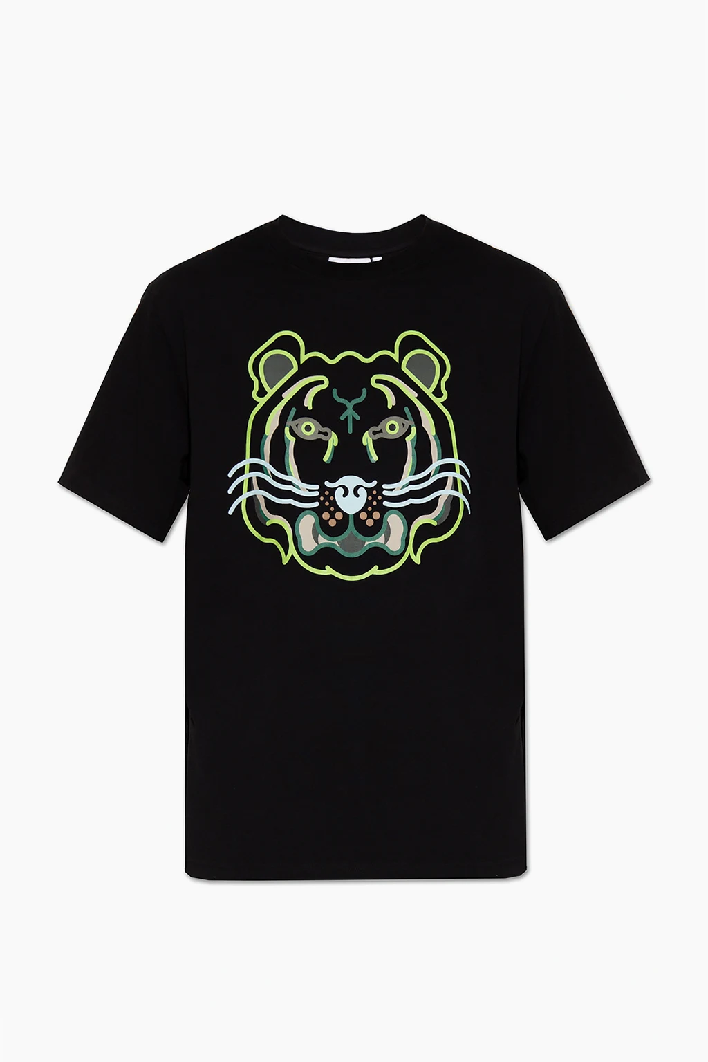 T-shirt z motywem głowy tygrysa