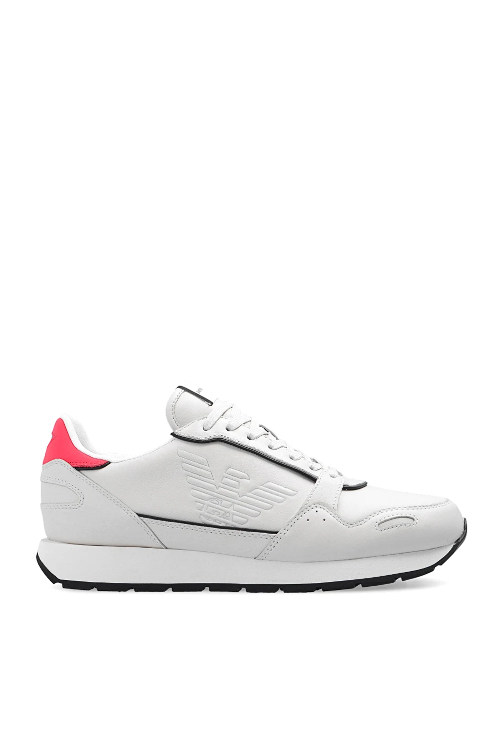 cream Sneakers with logo