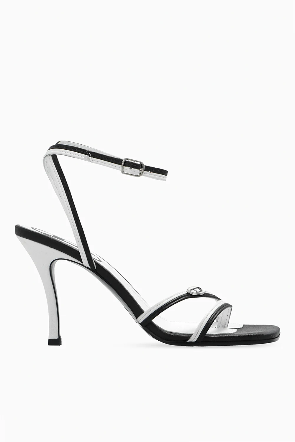 WHITE ‘D-Venus’ heeled sandals