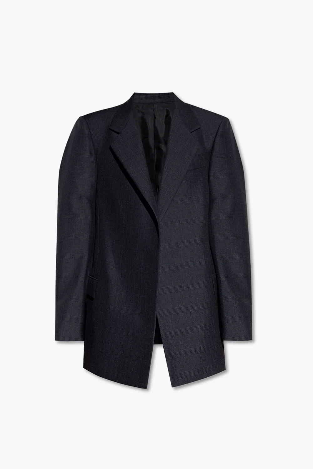 Checked blazer