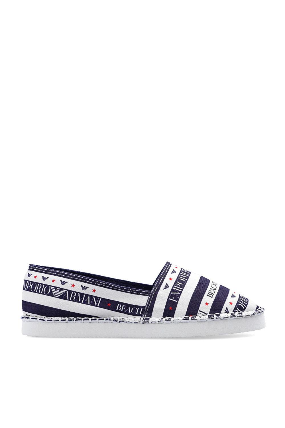 NAVY BLUE Cotton espadrilles