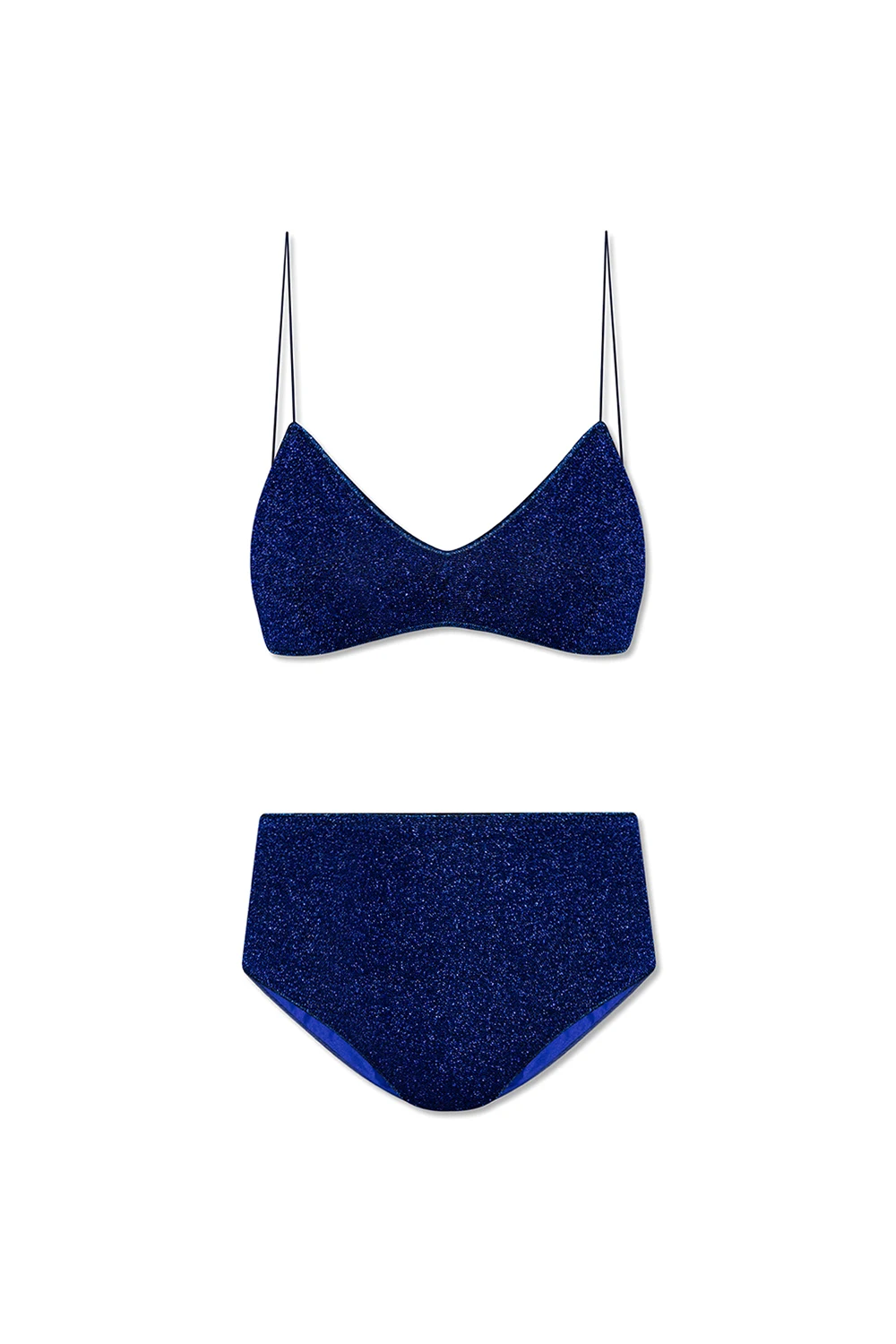 Bikini with lurex threads